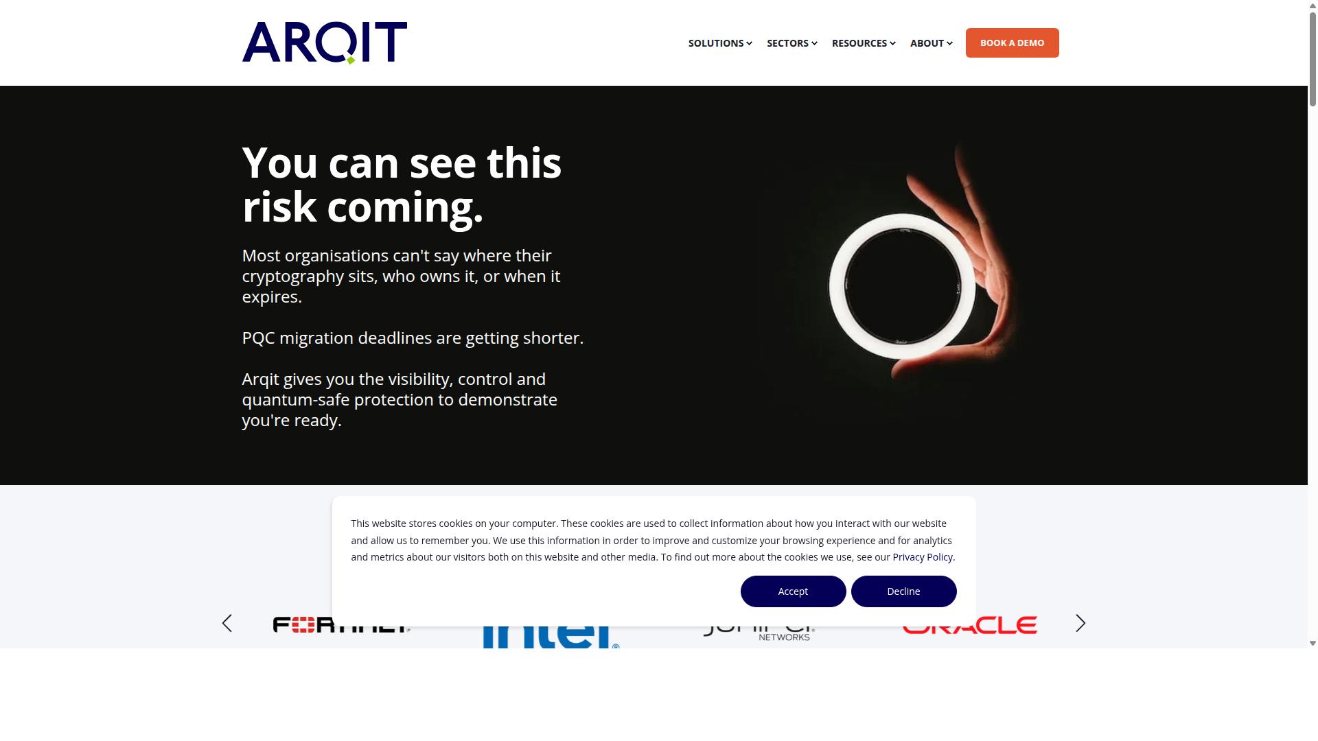 Arqit website